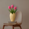 Lotus 3D Dekorati̇f Vazo 18 cm Kem