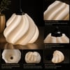 Pumpkin Tekli̇ Sarkıt Avi̇ze Yatak Odasi Avize – Salon ve Mutfak Aydınlatması 22 X 37 CM Beyaz Askı