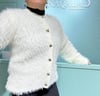 Simli Angora Hırka