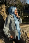 Deniz Parlak Abiye Şal
