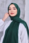 Flamlı Düz Renk Şal