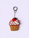 Cupcake Charmı – El İşlemeli Boncuk Detaylı Charm