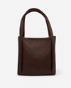 Elara Tote Bag Acı Kahve Kadın Omuz ve El Çantası