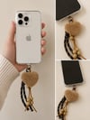 Kumru Studio Peluş Kalp Çanta ve Telefon Charmı