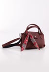 Luna Bordo Mini Bag Kadın Omuz Çantası