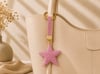 Pembe Yıldız Taşlı Luxury Çanta Charmı – Kırmızı Kristal Bag Charm