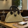 Sienna Straw Mini Bag Kadın Krem Hasır Çanta