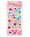 Taş & Çiçek Rhinestone Sticker – Yapışkanlı Saç, Yüz, Tırnak, Vücut ve Süs Taşı