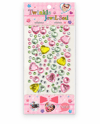 Taş & Kalp Rhinestone Sticker – Yapışkanlı Saç, Yüz, Tırnak, Vücut ve Süs Taşı