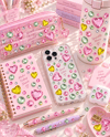 Taş & Kalp Rhinestone Sticker – Yapışkanlı Saç, Yüz, Tırnak, Vücut ve Süs Taşı