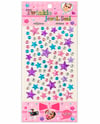 Taş & Yıldız Renkli Rhinestone Sticker – Yapışkanlı Yüz, Tırnak, Vücut ve Süs Taşı