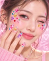 Taş & Yıldız Rhinestone Sticker – Yapışkanlı Saç, Yüz, Tırnak, Vücut ve Süs Taşı