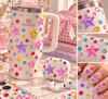 Taş & Yıldız Rhinestone Sticker – Yapışkanlı Saç, Yüz, Tırnak, Vücut ve Süs Taşı