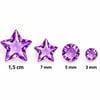 Taş & Yıldız Rhinestone Sticker – Yapışkanlı Saç, Yüz, Tırnak, Vücut ve Süs Taşı