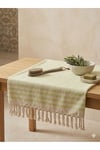%100 Pamuk Çift Taraflı Fıstık Yeşili Pestemal Plaj Havlusu Banyo Havlusu 90x180 cm