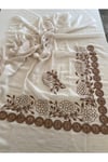 120 x 120 Büyük Ebat Organik Pamuk Eşarp