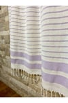 Aqua Bambu Lila 90x190 Hamam Sauna Plaj Peştemali