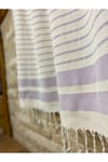 Aqua Bambu Lila 90x190 Hamam Sauna Plaj Peştemali