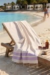 Aqua Bambu Lila 90x190 Hamam Sauna Plaj Peştemali