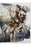 Ekru Fırça Koleksiyonu Floş Viskon Eşarp 100 x 100 cm