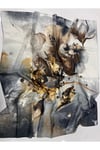 Ekru Fırça Koleksiyonu Floş Viskon Eşarp 100 x 100 cm
