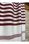 El Dokuması Bambu Bordo Plaj Peştemali 90x190