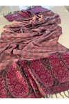 Gri Elegansa Omuz Atkısı Kaşmir Dokulu Şık Şal Kasmir Sal (Cashmere)