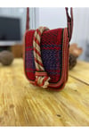 Iran Işi El Yapımı Çok Renkli Günlük Bohem Kilim Küçük Çanta