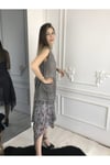 Kadın Gri Otantik Elbise