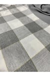 Kadın Gri Pötikareli Uzun Kollu Tesettür Elbise