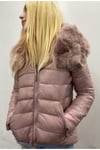 Kadın İtalyan Tasarım Kapüşonlu Çift Taraflı Kullanılabilen Uzun Kollu Mont