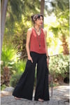 Kahve Albin Crop Bluz