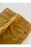 Kaşe Kumaş Uzun Boy Klasik Kışlık Pantolon Hardal