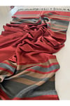 Kiremit Rengi Elegansa Omuz Atkısı Kaşmir Dokulu Şık Şal Kasmir Sal (Cashmere)