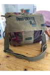 Mulater Bag Oil Unisex Omuz Çanta - Laptop Çantası Haki