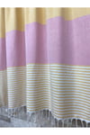 Organik Pamuk 90x190 Pembe Peştemal