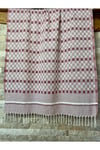 Organik Pamuk Kırmızı Hamam Sauna Plaj Peştemali 90x190