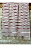 Organik Pamuk Kırmızı Hamam Sauna Plaj Peştemali 90x190