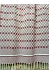 Organik Pamuk Kırmızı Hamam Sauna Plaj Peştemali 90x190