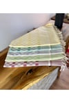 Organik Pamuk Kırmızı Hamam Sauna Plaj Peştemali 90x190