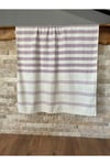 Organik Pamuk Lila 90x190 Hamam Sauna Plaj Peştemali