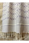 Organik Pamuk Lila Hamam Sauna Plaj Peştemali 90x190