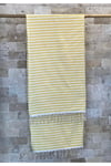 Organik Pamuk Sarı 90x190 Peştemal ,plaj ,hamam