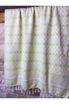 Organik Pamuk Yeşil Hamam Sauna Plaj Peştemali 90x190