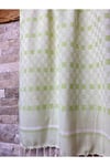 Organik Pamuk Yeşil Hamam Sauna Plaj Peştemali 90x190