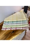 Organik Pamuk Yeşil Hamam Sauna Plaj Peştemali 90x190