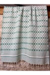 Organik Pamuk Yeşil Hamam Sauna Plaj Peştemali 90x190