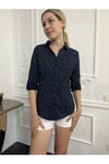 Siyah Slim Fit Pamuk Şık Gömlek