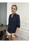 Siyah Slim Fit Pamuk Şık Gömlek