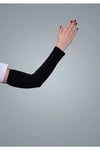 Siyah Tesettür Kolluk Viskon Kumaş Düz